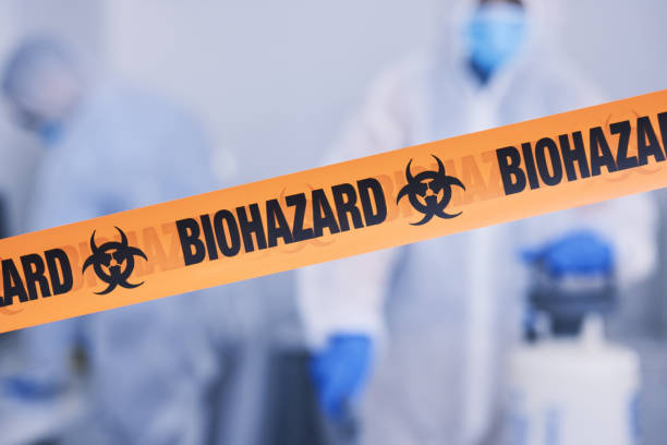 Professional Biohazard technician working in Medford, NY